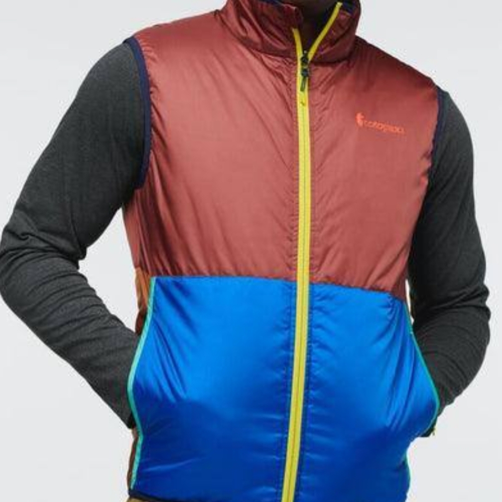 Men's Multicolor Puffer Vest